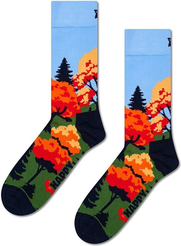 Happy Socks - Autumn Navy - Huissokken - Blauw - Unisex