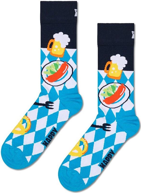 Happy Socks - Oktoberfest - Huissokken - Multi - Slijtvast Katoen