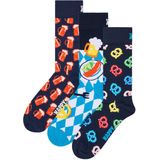 Happy Socks - 3-Pack Beer Glass Socks Gift Set