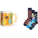 Happy Socks - 3-Pack Beer Glass Socks Gift Set
