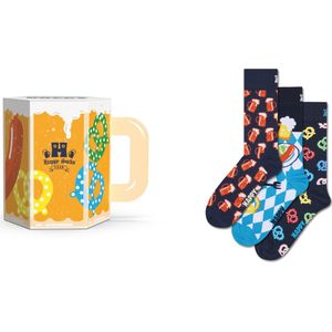 Happy Socks - 3-Pack Beer Glass Socks Gift Set