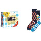 Happy Socks - 2-Pack Wurst And Beer - Sokken