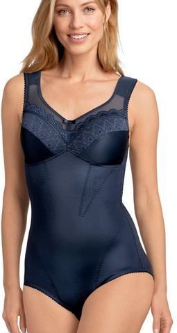 Miss Mary - Steunende Body - Zwart - Elastische Mesh - Voor dagelijks gebruik