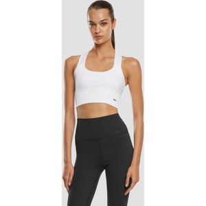 Aim'n - Sport Bh - Wit - Soft Cup - Racerback - Naadloos