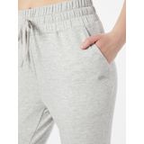 Sportbroek - Mélange - Sweatstof - Tapered Pasvorm - High Waist