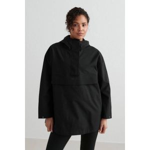 Aim'n - Anorak - Zwart - Damesjas - Waterdicht - Capuchon