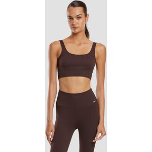 Aim'n - Level 2 Rib - Sportbh - Donkerbruin - Seamless