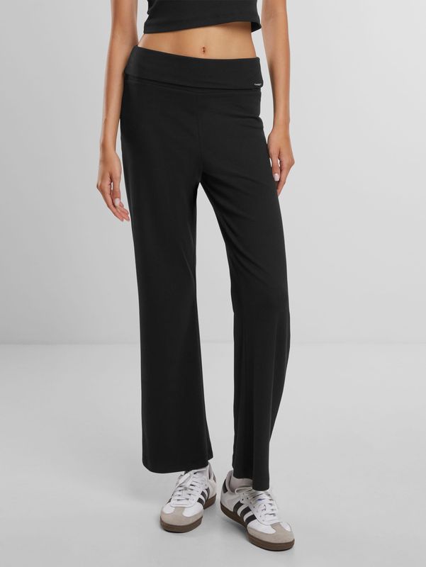 Aim'n - Sportbroek - Zwart - Flared - High Waist