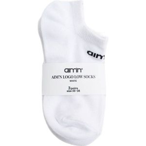 Aim'n - Sportsokken - Wit - Set van 3
