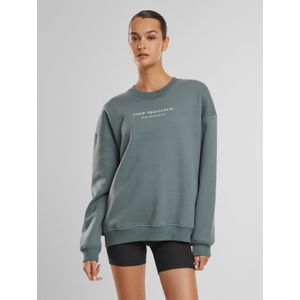 Aim'n Sportsweater Serif - Grijsgroen