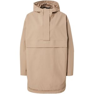 Aim'n - Anorak - Beige - Damesjas - Waterdicht - Nylon - Capuchon