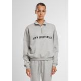 Aim'n - Varsity - Sweater - Grijs Melange