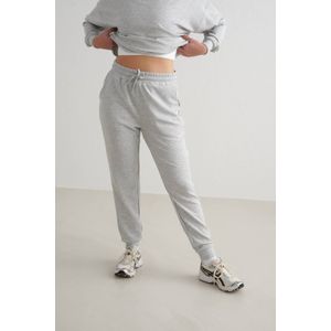 Aim'n - Comfy - Joggingbroek - Lichtgrijs Melange
