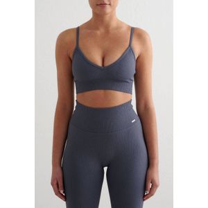 Aim'n - Sportbh - Grijsblauw - Zonder Beugel - Goede Ondersteuning