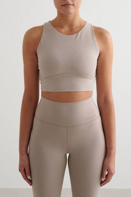 Aim'n - Sense - Sportbh - Beige - Geschikt voor Fitness en Training
