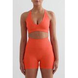 Aim'n - Seamless - Sportshort - Oranje