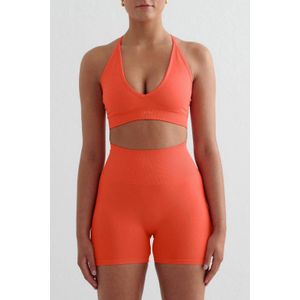 Aim'n - Seamless - Sportshort - Oranje
