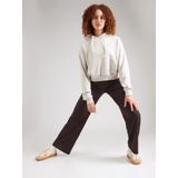 Aim'n - Sportief Sweatshirt - Beige Gemêleerd - Met Capuchon