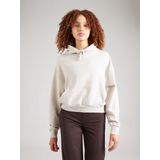 Aim'n - Sportief Sweatshirt - Beige Gemêleerd - Met Capuchon