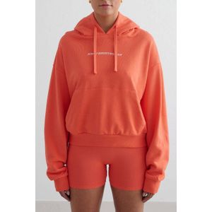 Aim'n - Hoodie Terry - Oranje - Sportsweater - Dames