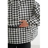 Aim'n Tussenjas  zwart / wit