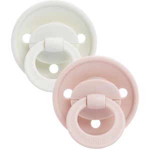 Elodie Details Fopspeen van natuurlijk rubber/latex, BPA-vrije fopspeen voor baby's van 0 tot 6 maanden, poederroze