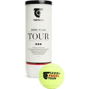 Tretorn - Padel ballen - Serie Tour - 3 ballen