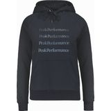 Peak Performance - W Ground Hood - Dames Trui - Blauw