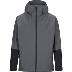Peak Performance Nightbreak Heren Hardshell Jas Quiet Grey L