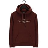 Peak Performance W Original Hood Truien & vesten Dames - Sweater - Hoodie - Vest- Bordeaux - Maat XS