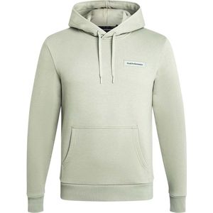 Peak Performance - Logo Hood Sweatshirt - Groen - Organisch Katoen/Polyester