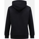 Peak Performance - Original Small Logo Hoodie - Hoodie - Zwart - Katoen/Gerecycled Polyester