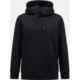Peak Performance - Original Small Logo Hoodie - Hoodie - Zwart - Katoen/Gerecycled Polyester
