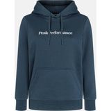 Peak Performance - Big Logo Hood - Hoodie - Blue Shadow