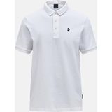 Peak Performance - Classic Cotton Polo - Poloshirt - Grijs/Wit - 100% Katoen