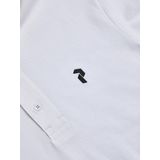 Peak Performance - Classic Cotton Polo - Poloshirt - Grijs/Wit - 100% Katoen