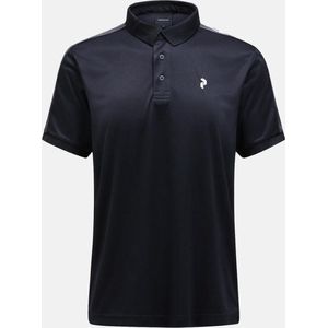 Polo Peak Performance Men Player Polo Black Motion Grey-M