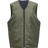 Peak Performance - Insulated Reversable Vest - Bodywarmer - Pine Needle Black - 100% Gerecycled Polyester