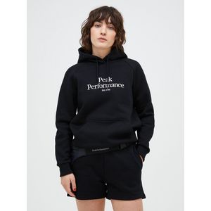 Peak Performance - Original - Hoodie - Black Offwhite - Katoen/Polyester