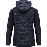 Peak Performance - Helium Down Hybrid Hood - Jack - Zwart
