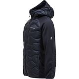 Peak Performance - Helium Down Hybrid Hood - Jack - Zwart