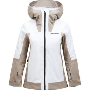 Peak Performance Rider Tech Insulated Ski Jas Dames Wit dessin