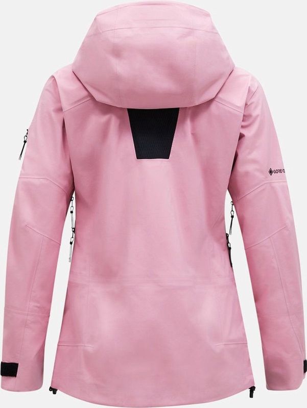 Peak Performance - Dames ski jassen - W Alpine Gore-Tex Jacket Bitter Root voor Dames - Maat M - Roze