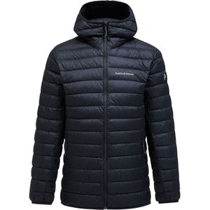 Peak Performance - Men Down Liner Hood Jacket - Black - Gerecycled Materiaal