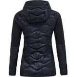 Peak Performance - Helium Down Hybrid Hood - Donsjack - Blauw/Zwart - Capuchon, Isolerend, Stretch