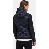 Peak Performance - Helium Down Hybrid Hood - Donsjack - Blauw/Zwart - Capuchon, Isolerend, Stretch