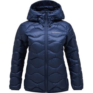 Peak Performance - Helium Down Hood Jacket - Donsjas - Blauw