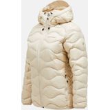 Peak Performance - Helium Down Hood Jacket - Jas - Sand Fog - 100% Gerecycled Polyamide
