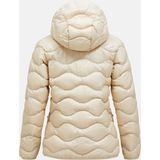 Peak Performance - Helium Down Hood Jacket - Jas - Sand Fog - 100% Gerecycled Polyamide