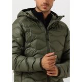 Peak Performance - Gewatteerde Donsjas - Groen - Heren - Met Capuchon
